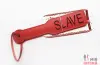 Шлепалка с рельефной надписью SLAVE. Пикантные Штучки - 1 Шлепалка с рельефной надписью SLAVE. Пикантные Штучки - 1