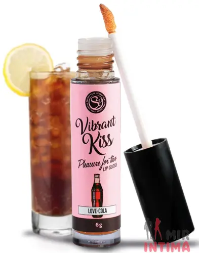 Блеск для губ VIBRANT KISS (кола), 6 г. Блеск для губ VIBRANT KISS (кола), 6 г.