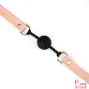 Кляп воздухопроницаемый Liebe Seele Dark Candy Pink Ball Gag - 1