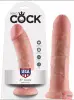 Фаллоимитатор телесный King Cock 8, 20х4,5 см - 1 Фаллоимитатор телесный King Cock 8, 20х4,5 см - 1