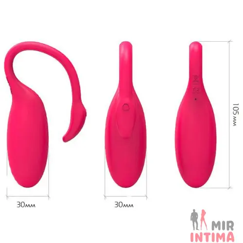 Вибратор с клиторальным лепестком Flamingo Вибратор с клиторальным лепестком Flamingo