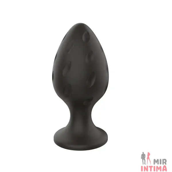 Силиконовая анальная пробка M, 3,5 см - 4