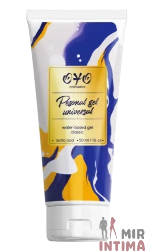 Универсальный увлажняющий гель на водной основе с молочной кислотой OYO Personal Gel Universal, 50 мл