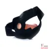 Реалистичный виброфаллопротез Hollow Strap-on - CyberSkin - 2