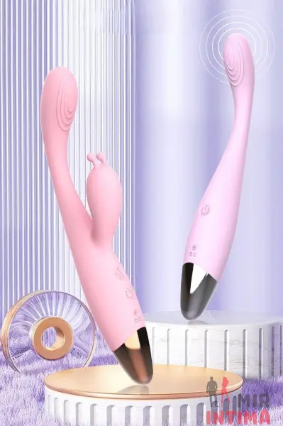 Женский-стимулятор-клитора-Вибратор с подогревом Lustful Snail от Sagan - 1