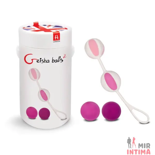 Шарики для тренировки интимных мышц Geisha Balls 2 - Gvibe (Англия) - 1