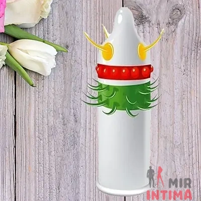 Презервативы EGZO Jolly Roger с усиками - 2 Презервативы EGZO Jolly Roger с усиками - 2