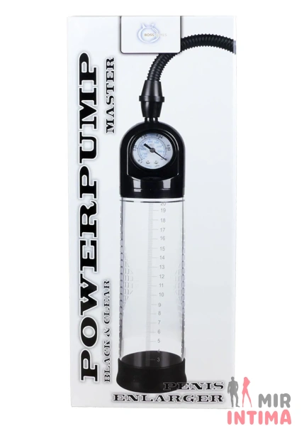Вакуумная помпа с тонометром Power pump MASTER - 1 Вакуумная помпа с тонометром Power pump MASTER - 1