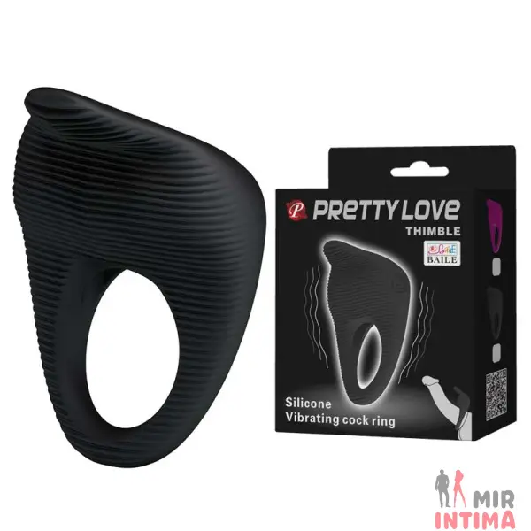 Эрекционное кольцо серии Pretty Love THIMBLE, силикон