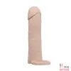 Удлиняющая насадка PENIS SLEEVE 6,2" с кольцом для мошонки - 4 Удлиняющая насадка PENIS SLEEVE 6,2" с кольцом для мошонки - 4