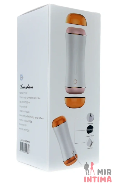 Двусторонний мастурбатор с вибростимуляцией BOSS Vibrating Masturbation Cup USB - 6 Двусторонний мастурбатор с вибростимуляцией BOSS Vibrating Masturbation Cup USB - 6