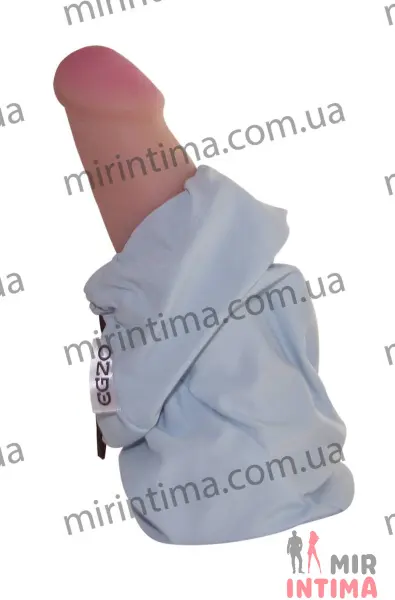 Фаллоимитатор с мошонкой EGZO, 20х4,5 см - 2 Фаллоимитатор с мошонкой EGZO, 20х4,5 см - 2