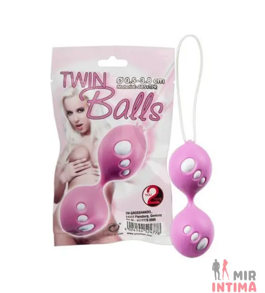 Вагинальные шарики Twin Balls - 4 Вагинальные шарики Twin Balls - 4