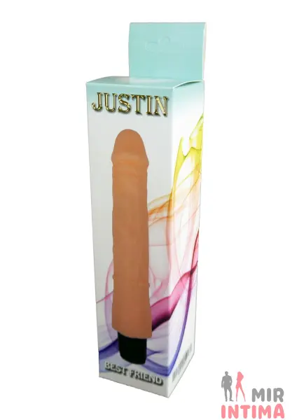 Реалистичный-женский-вибратор-Вибратор BOSS Cyberskin - JUSTIN, 22х3,5 см - 1