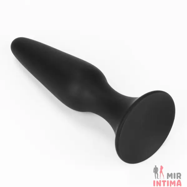 Анальная пробка LURE ME Silicone, размер S, 11,5х2,7см - 4