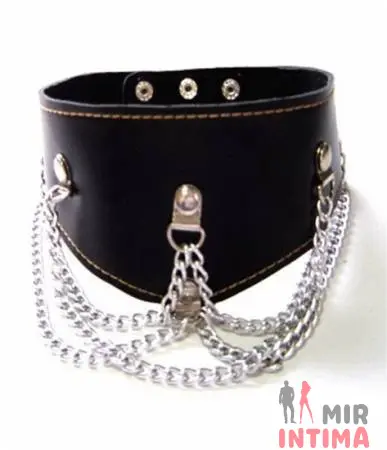 Ошейник Leather lined collar