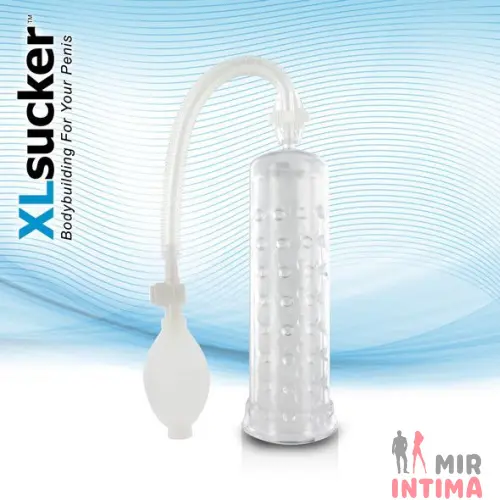 Вакуумная помпа XLsucker, прозрачная, до 18см