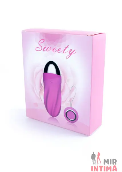 Виброяйцо с пультом ДУ - Sweety - 4