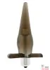 Анальная пробка с вибрацией Power Buttplug, 9,5X3,5 см - 1