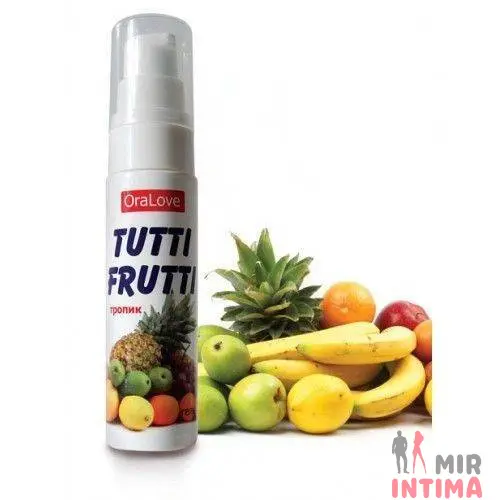 Tutti-frutti оральный лубрикант Тропик, 30 мл Tutti-frutti оральный лубрикант Тропик, 30 мл