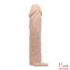 Удлиняющая насадка PENIS SLLIVE 7" с кольцом для мошонки - 1 Удлиняющая насадка PENIS SLLIVE 7" с кольцом для мошонки - 1