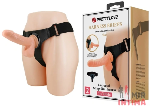 Женский страпон Pretty Love - HARNESS BRIEFS Tom Женский страпон Pretty Love - HARNESS BRIEFS Tom
