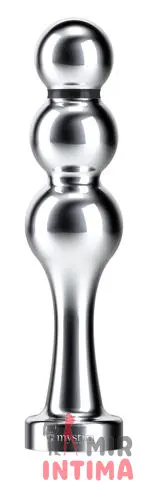 Серебристая анальная пробка Bold Boris Kugeldildo с электростимуляцией, 14х3,2 см. Серебристая анальная пробка Bold Boris Kugeldildo с электростимуляцией, 14х3,2 см.