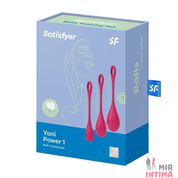Набор йони бусин Satisfyer Yoni Power 1 - 18 Набор йони бусин Satisfyer Yoni Power 1 - 18
