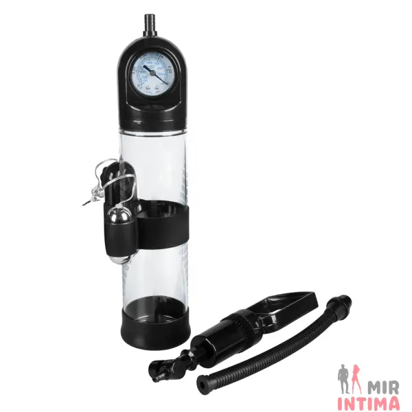 Вакуумная помпа с вибрацией и тонометром Powerpump MASTER Vibrating - 4 Вакуумная помпа с вибрацией и тонометром Powerpump MASTER Vibrating - 4