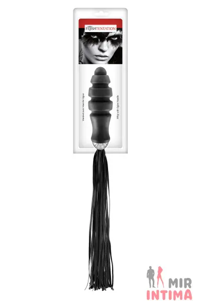 Флоггер Fetish Tentation, 30см, кожа - 1