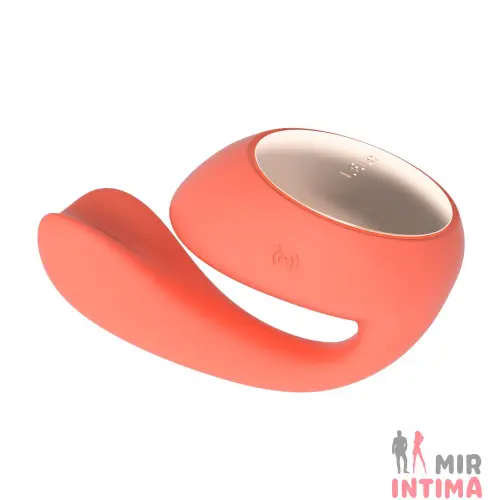 MISO8077-Женский-вибратор-LELO Женский-вибратор-LELO-Вагинально-клиторальный смарт-вибратор LELO Ida Wave Coral