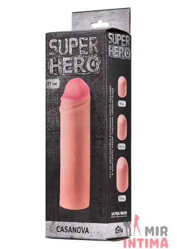 Удлиняющая насадка SUPER HERO Casanova Удлиняющая насадка SUPER HERO Casanova