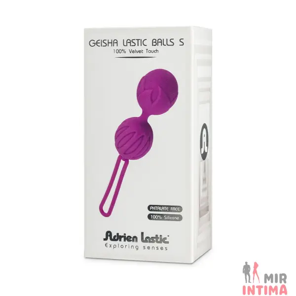 Вагинальные шарики Adrien Lastic Geisha Lastic Balls Mini, диаметр 3,4см - 3