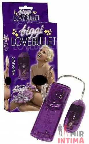Виброяйцо Biggi LoveBullet, 5,5X2,5 см Виброяйцо Biggi LoveBullet, 5,5X2,5 см