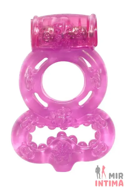 Двойное виброкольцо Double Cock Ring из серии Rings - 2