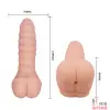 Рифлёный мастурбатор-насадка «Bigger Man» с вибрацией - 5