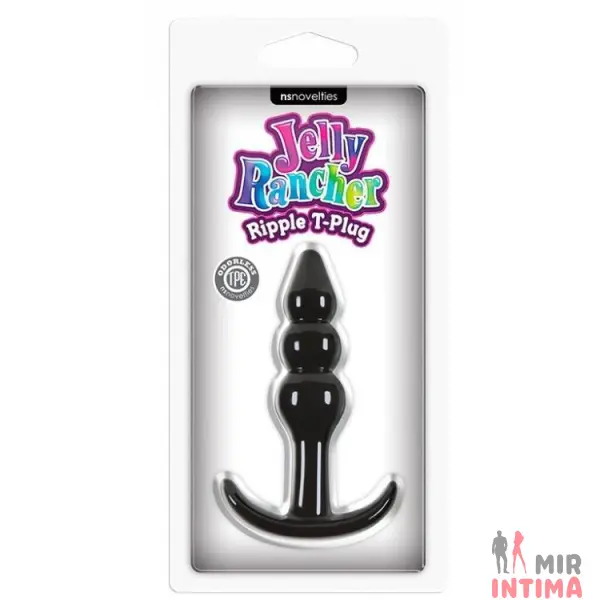 Анальная пробка NS Novelties T-plug Ripple Jelly Rancher - 5 Анальная пробка NS Novelties T-plug Ripple Jelly Rancher - 5