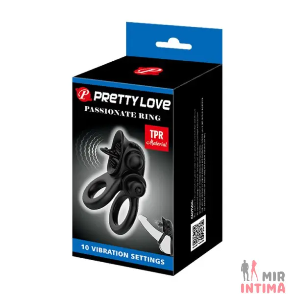 Эрекционное виброкольцо Pretty Love Passionate Ring - 1 Эрекционное виброкольцо Pretty Love Passionate Ring - 1