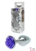Металлическая пробка Silver PLUG ROSE - 2 Металлическая пробка Silver PLUG ROSE - 2