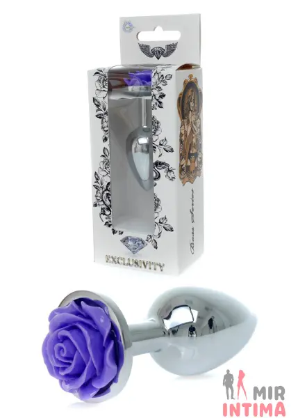 Металлическая пробка Silver PLUG ROSE - 2 Металлическая пробка Silver PLUG ROSE - 2