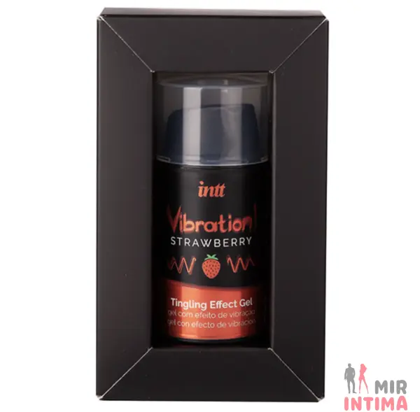 Intt Vibration Strawberry - жидкий вибратор, клубничный, 15 мл - 6 Intt Vibration Strawberry - жидкий вибратор, клубничный, 15 мл - 6