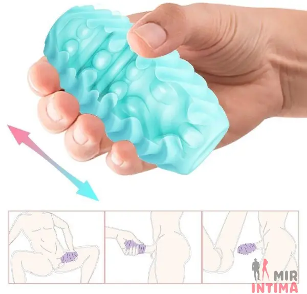 Рельефный мастурбатор-яйцо «Attractive Double-Sided EGG» от Pretty Love - 6 Рельефный мастурбатор-яйцо «Attractive Double-Sided EGG» от Pretty Love - 6