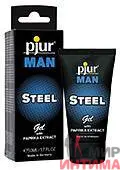 Возбуждающий гель Steel Gel Pjur Man with paprica extract для массажа, 50 мл