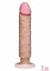 Реалистичный-женский-вибратор-Реалистичный вибратор с присоской Realistic Cock ULTRASKYN 8”' No Balls, 20х4 см - 2