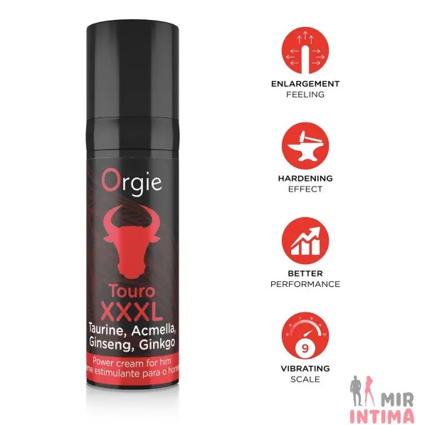 Крем Orgie Touro XXXL 15мл, натуральный - 1