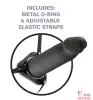 Насадка для удлинения пениса Silicone Hollow Extension 10", 25х6 см - 3 Насадка для удлинения пениса Silicone Hollow Extension 10", 25х6 см - 3