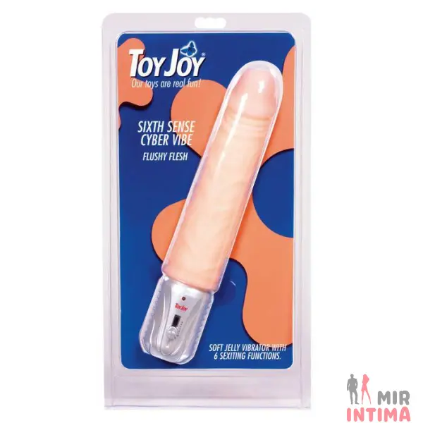 Гелевый-и-силиконовый-женский-вибратор-Вибратор Sixth Sense Vibe, 19X4 см - 1