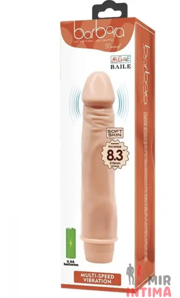 MIBW-001050R-Реалистичный-женский-вибратор - 6 Реалистичный-женский-вибратор-Реалистичный вибратор BARBARA Dwarf DILDO - 6
