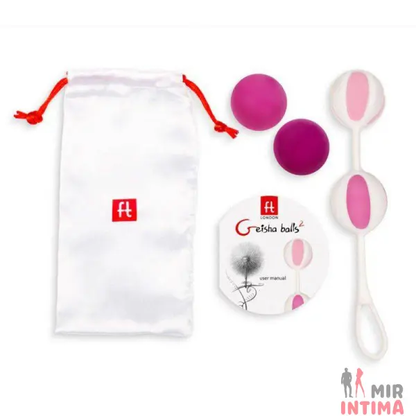 Шарики для тренировки интимных мышц Geisha Balls 2 - Gvibe (Англия) - 2