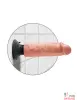 MIPD5401-21-Реалистичный-женский-вибратор - 4 Реалистичный-женский-вибратор-Реалистичный вибратор Pipedream Vibrating Cock Flesh, 15,4х4,8 см. - 4